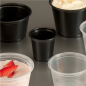 Image PETITS POTS 30 ML Ø4,5x3,3 CM NOIR PP (2500 UNITÉ) #2