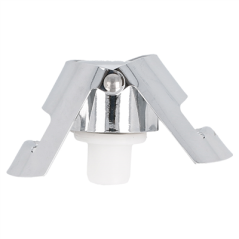BOUCHON BOUTEILLES CHAMPAGNE Ø 3,5x5,5 CM ARGENTE FER (1 UNITÉ)