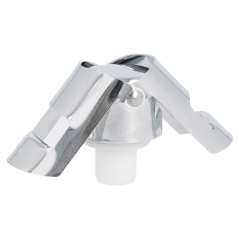 Image BOUCHON BOUTEILLES CHAMPAGNE  Ø 3,5x5,5 CM ARGENTE FER (1 UNITÉ) #3