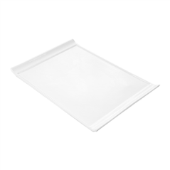 Image ASSIETTES RECTANGULAIRES 40x28x2,1 CM BLANC PORCELAINE (6 UNITÉ) #1