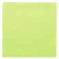 Image SERVIETTES ECOLABEL 'DOUBLE POINT' 18 G/M2 33x33 CM VERT ANIS OUATE (1200 UNITÉ) #1
