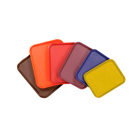 PLATEAU FAST FOOD  27,5x35,5 CM BLEU PP (1 UNITÉ)