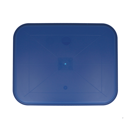 PLATEAU FAST FOOD  35,5x45,3 CM BLEU PP (1 UNITÉ)