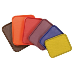 Image PLATEAU FAST FOOD  35,5x45,3 CM BLEU PP (1 UNITÉ) #3