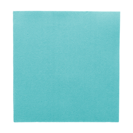 Image SERVIETTES ECOLABEL 'DOUBLE POINT' 18 G/M2 33x33 CM BLEU TURQUOISE OUATE (1200 UNITÉ) #1