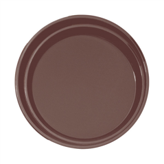 Image PLATEAU ANTI-DÉRAPANT ROND Ø 40 CM MARRON PP (1 UNITÉ) #1