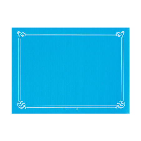 Image SETS DE TABLE  48 G/M2 31x43 CM BLEU TURQUOISE CELLULOSE (2000 UNITÉ) #1