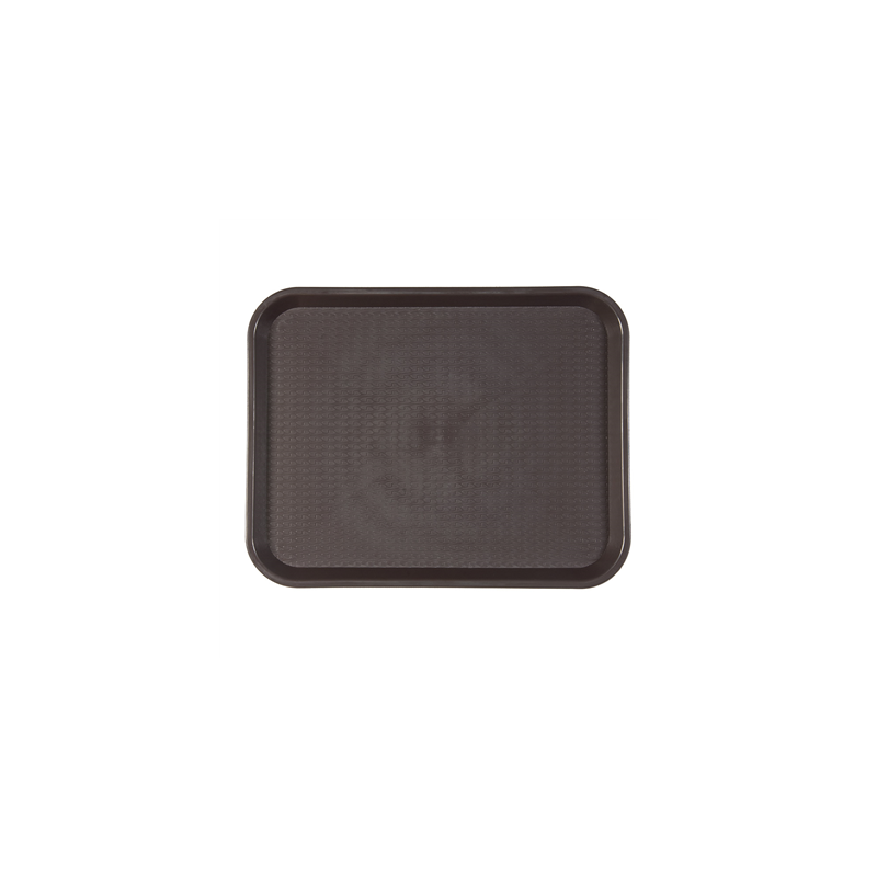 PLATEAU FAST FOOD 35,5x45,3 CM CHOCOLAT PP (1 UNITÉ) PLATEAU FAST FOOD 35,5x45,3 CM CHOCOLAT PP (1 UNITÉ)