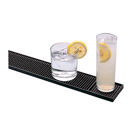 Image TAPIS AIRE SERVICE "RAIL MATE"  60x8x1,3 CM NOIR GOMME (1 UNITÉ) #1