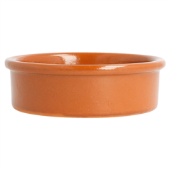 Image RÉCIPIENTS EN FAÏENCE POUR MISE EN BOUCHE 100 ML Ø 8,95x2,9 CM MARRON ROUGEATRE CERAMIQUE (42 UNITÉ) #3