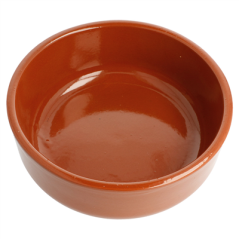 Image RÉCIPIENTS EN FAÏENCE POUR SALADES 812 ML Ø 17,1x5,38 CM MARRON ROUGEATRE CERAMIQUE (8 UNITÉ) #3