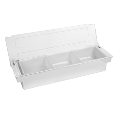 Image DISTRIBUTEUR À CONDIMENTS 3 COMPART.  49,5x15,7x9 CM CHROME PS (1 UNITÉ) #3