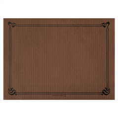 Image SETS DE TABLE 48 G/M2 31x43 CM CHOCOLAT CELLULOSE (2000 UNITÉ) #1