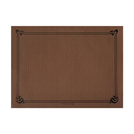 Image SETS DE TABLE  48 G/M2 31x43 CM CHOCOLAT CELLULOSE (2000 UNITÉ) #1