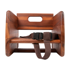 CHAISE POUR ENFANTS  30x30x28 CM NOYER BOIS (1 UNITÉ)