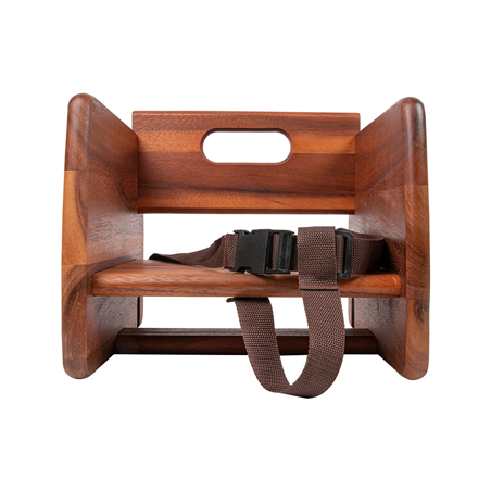 CHAISE POUR ENFANTS  30x30x28 CM NOYER BOIS (1 UNITÉ)