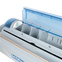 Image DISTRIBUTEUR ALUMINIUM POUR FILM 0,30/0,45  69x23,5x20,5 CM GRIS PLASTIQUE (1 UNITÉ) #3