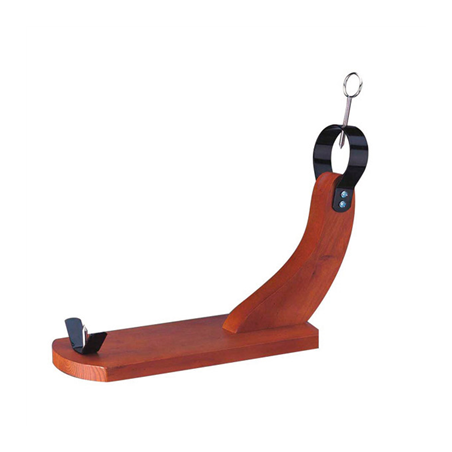 Image PORTE-JAMBON CLASSIQUE  37,5x16,5x36 CM NOYER BOIS (1 UNITÉ) #1