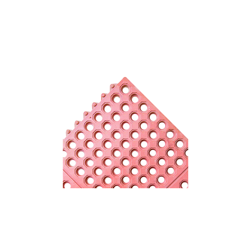 TAPIS ANTI-FATIGUE 'INTERLOCKING' 91,4x91,4x1,4 CM ROUGE GOMME (1 UNITÉ) TAPIS ANTI-FATIGUE 'INTERLOCKING' 91,4x91,4x1,4 CM ROUGE GOMME (1 UNITÉ)