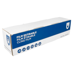 Image FILM ÉTIRABLE SOUS DISTRIBUTEUR  0,30x300 M TRANSPARENT PVC (6 UNITÉ) #4
