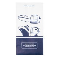 Image SACHET MAL DE MER AVEC CLIP  50 + 15 PE G/M2 12,5+8x23,7 CM BLANC CELLULOSE (1000 UNITÉ) #1