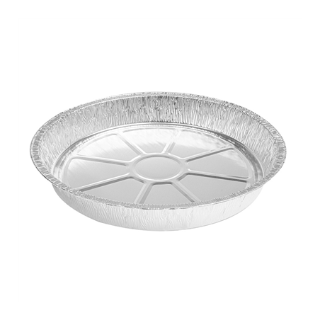 Image TOURTIÈRES RONDES 2160 ML Ø 28,8/24,9x4 CM ALUMINIUM (400 UNITÉ) #1