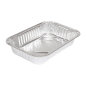 Image RÉCIPIENTS RECTANGULAIRES 290 ML 15,8x10,8x2 CM ALUMINIUM (2000 UNITÉ) #1