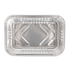 Image RÉCIPIENTS RECTANGULAIRES 290 ML 15,8x10,8x2 CM ALUMINIUM (2000 UNITÉ) #3