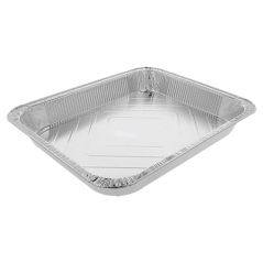 Image RÉCIPIENTS RECTANGULAIRES 5 L 39,6x33,5x5 CM ALUMINIUM (200 UNITÉ) #1