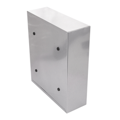 Image BOÎTE À LETTRES, RÉCEPETION HOTEL  26x9x31 CM ARGENTE ACIER (1 UNITÉ) #5