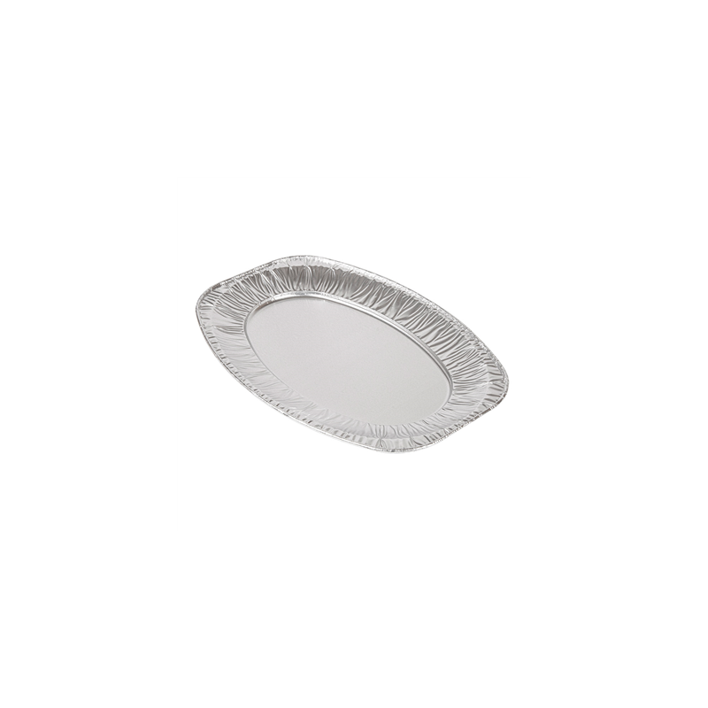 PLATEAUX OVALES 35,1x24,3x2 CM ALUMINIUM (100 UNITÉ) PLATEAUX OVALES 35,1x24,3x2 CM ALUMINIUM (100 UNITÉ)