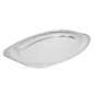 Image PLATEAUX OVALES  54,8x36x2,2 CM ALUMINIUM (10 UNITÉ) #1