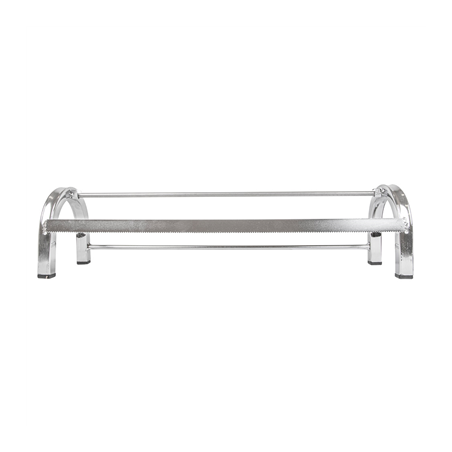 DISTRIBUTEUR D'ALUMINIUM MURAL ET TABLE  0,45 M INOX (1 UNITÉ)