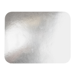 Image COUVERCLES POUR RÉFÉRENCE 135.95/96  22x17,2 CM BLANC CARTON + ALUMINIUM (100 UNITÉ) #3