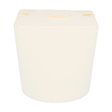 Image RÉCIPIENTS MULTIUSAGES MICRO-ONDABLES 780 ML 305 + 18 PE G/M2 Ø9x9 CM BLANC CARTON (50 UNITÉ) #1