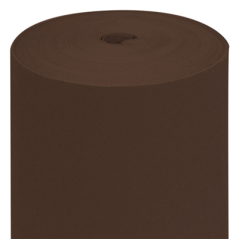 Image NAPPE EN ROULEAU  55 G/M2 1,20x50 M CHOCOLAT AIRLAID (1 UNITÉ) #1