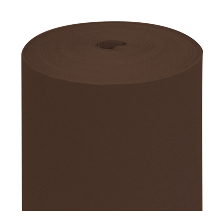 Image NAPPE EN ROULEAU  55 G/M2 1,20x50 M CHOCOLAT AIRLAID (1 UNITÉ) #1
