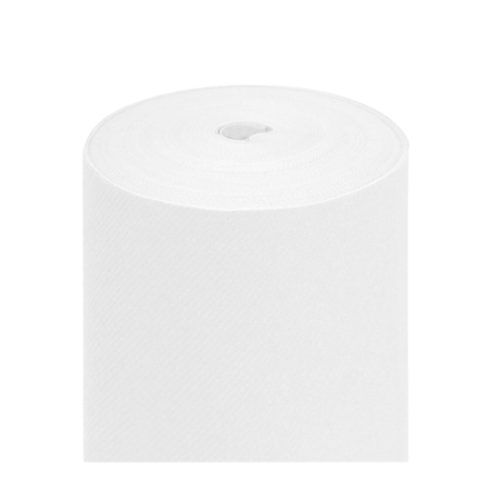 Image NAPPE EN ROULEAU  55 G/M2 1,20x25 M BLANC AIRLAID (1 UNITÉ) #1