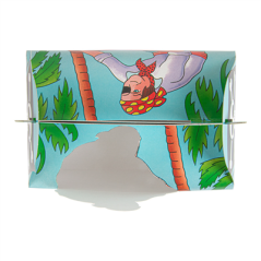 Image BOÎTES MENU ENFANT "PIRATES"  320 G/M2 15,50x10,50x17,50 CM QUADRICHROMIE CARTON (300 UNITÉ) #3