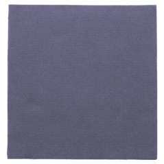 Image SERVIETTES ECOLABEL 'DOUBLE POINT' 18 G/M2 33x33 CM BLEU MARINE OUATE (1200 UNITÉ) #1