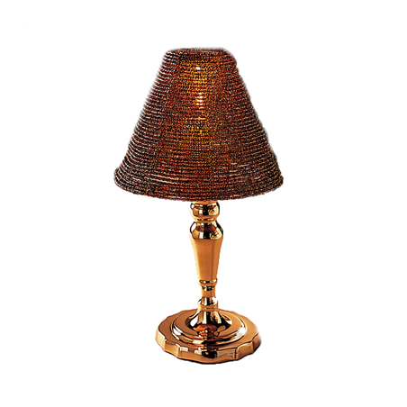 Image BASE "TRADITIONAL CLASSIC"  26 (h) CM DORE METAL (1 UNITÉ) #1