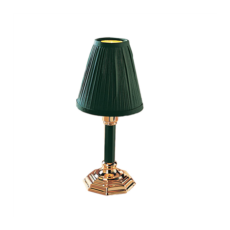 Image ABAT-JOUR "TRADITIONAL CLASSIC"  Ø 12 CM VERT FIBRE (1 UNITÉ) #1