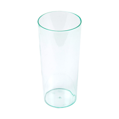 Image MINI RÉCIPIENTS RÉUTILISABLES "TUBO" 130 ML Ø 4,5x10,5 CM VERT D'EAU PS (200 UNITÉ) #1