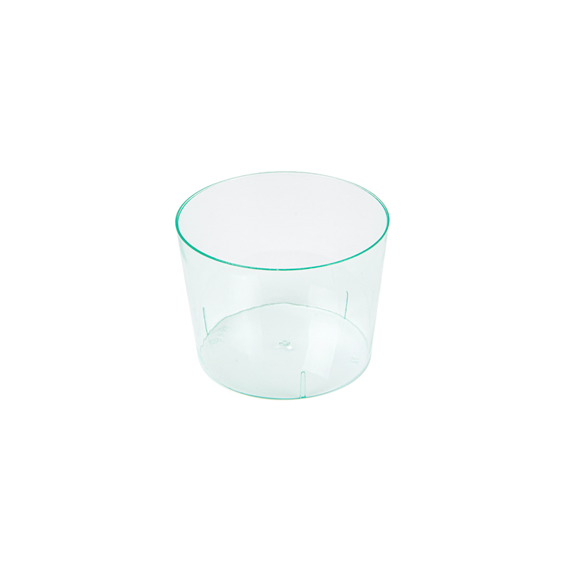 RÉCIPIENTS MISE EN BOUCHE RÉUTILISABLES 'BODEGA' 180 ML Ø 7,5x5,8 CM VERT D'EAU PS (200 UNITÉ)