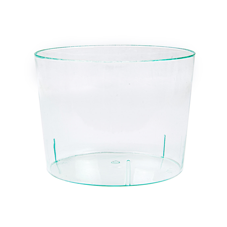 RÉCIPIENTS MISE EN BOUCHE RÉUTILISABLES 'BODEGA' 180 ML Ø 7,5x5,8 CM VERT D'EAU PS (200 UNITÉ)