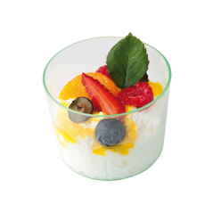 Image RÉCIPIENTS MISE EN BOUCHE RÉUTILISABLES 'BODEGA' 180 ML Ø 7,5x5,8 CM VERT D'EAU PS (200 UNITÉ) #4