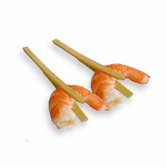 Image PIQUES "PINCE"  9 (h) CM NATUREL BAMBOU (100 UNITÉ) #4