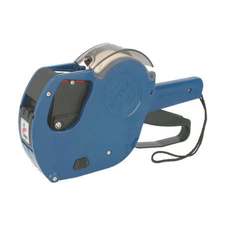 Image ÉTIQUETEUSE NUMÉRIQUE 2 LIGNES 10+10 DIGITS  25,5x6x16 CM BLEU PLASTIQUE (1 UNITÉ) #1