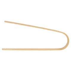 Image PINCES  8 CM NATUREL BAMBOU (100 UNITÉ) #3
