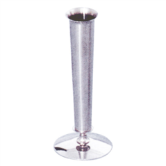 Image VASE  Ø 6,7x17,3 CM ARGENTE INOX (1 UNITÉ) #1